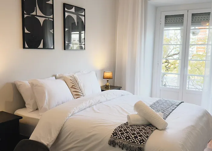 Kwatera prywatna Soar L Entrecampos 1 L Stylish 1 Min To Metro & 5 Min To Campo Grande Park *